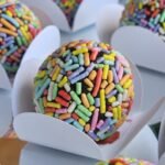 Brigadeiro colorido