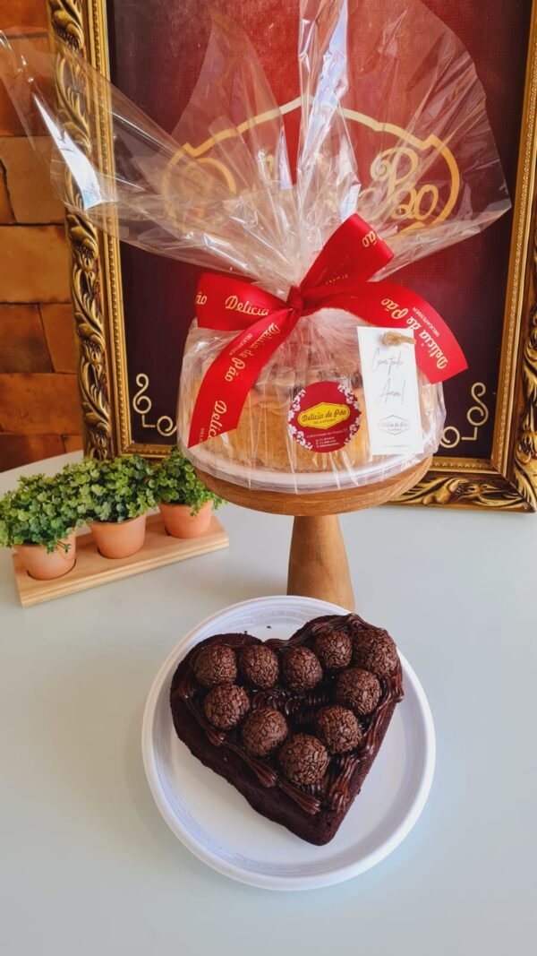 Bolo Delícia de Presente - Delícia de Ninho com Nutella