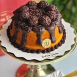 Bolo Vulcão de Cenoura com Chocolate