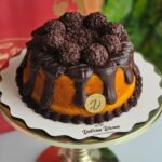 Bolo Vulcão de Cenoura com Chocolate