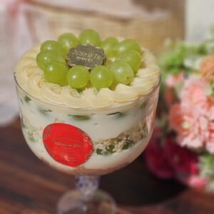 Taça de Ninho com Uva