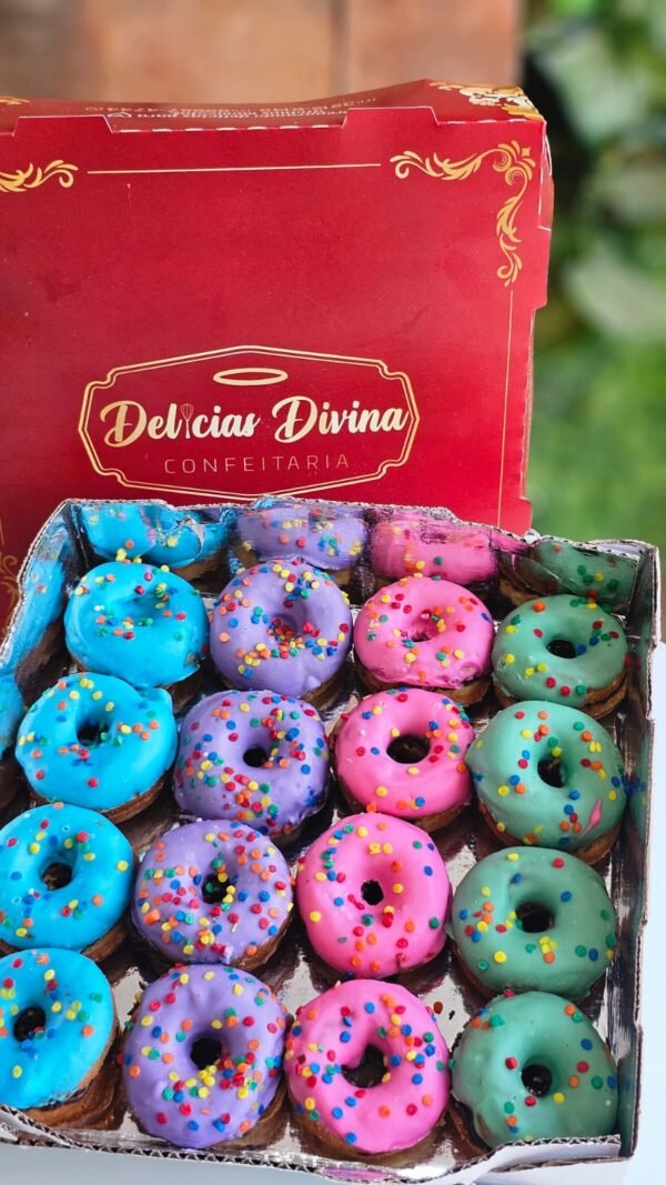 Kit mini Donuts Coloridos
