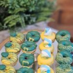 Kit Donuts Verde e Amarelo