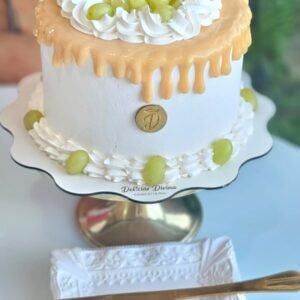 Torta Delícia de Uva verde