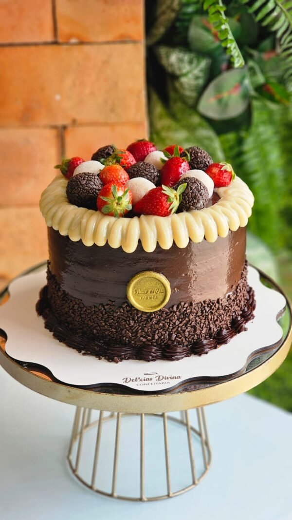 Torta Delícia de Brigadeiro com Ninho