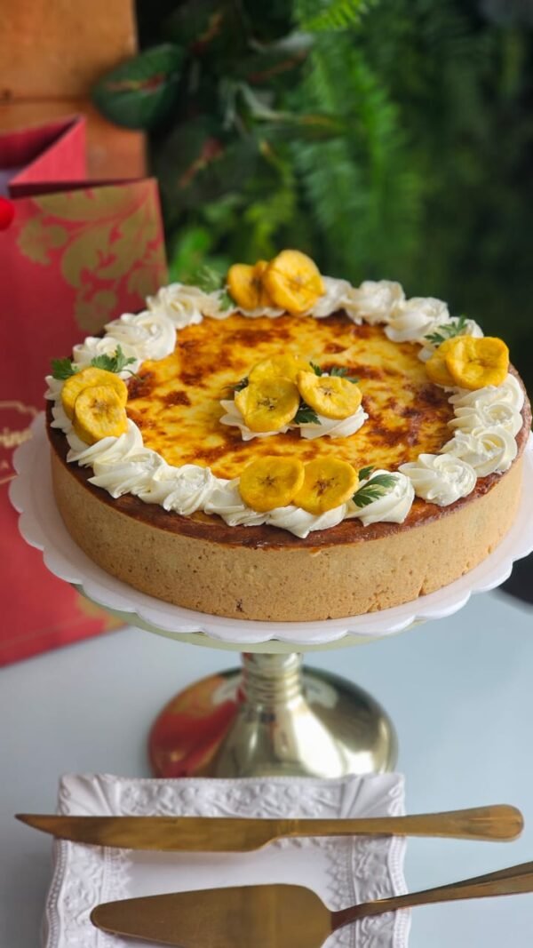 Torta Delícia de Carne de Fumeiro c/ Banana  25cm